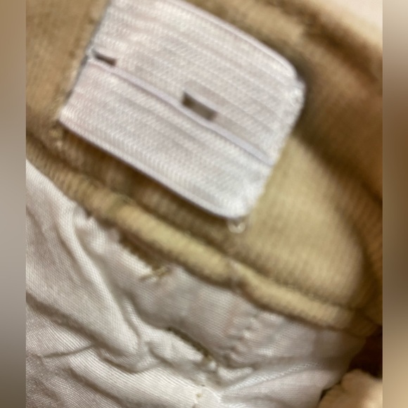 Bisby Tan High-Waisted Micro Corduroy Pants NWT size 8 - Picture 5 of 7